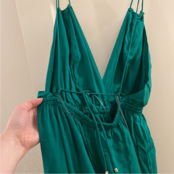 Vici Rosevelt Kelly green pantsuit with pockets - Picture 9 of 13